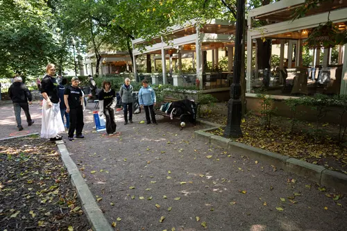 Фотография: (Соревнования по петанку, посвященные Дню города Москвы)
