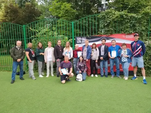 Фотография: (Соревнования по петанку в рамках Спартакиады трудовых коллективов Центрального района)