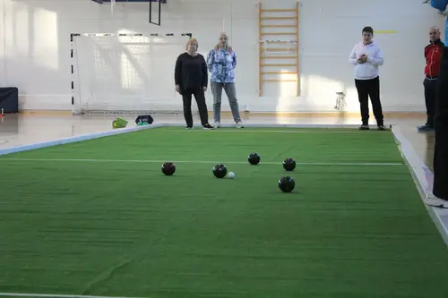 Фотография: (Турнир по бочче «Рождественский шар»)