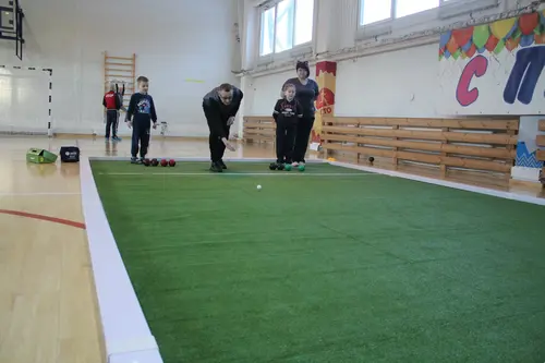 Фотография: (Турнир по бочче «Рождественский шар»)