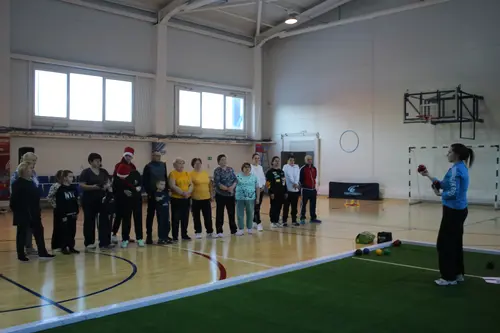 Фотография: (Турнир по бочче «Рождественский шар»)