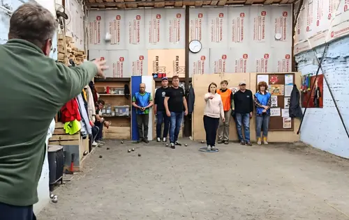 Фотография: («Турнир четырех» по петанку)