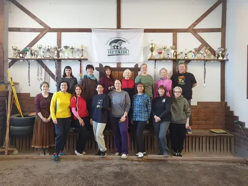 Фотография: (Турнир по петанку среди дуплетов)