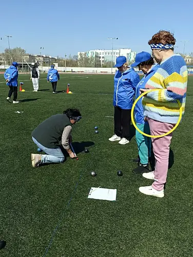 Фотография: (Турнир по петанку «Поехали!», посвящённый Дню космонавтики)