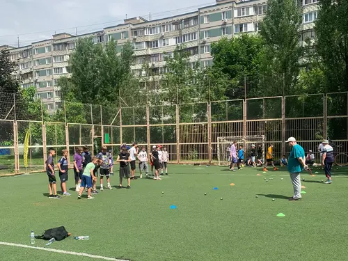 Фотография: (Летняя спартакиада среди детских дворовых команд: петанк)