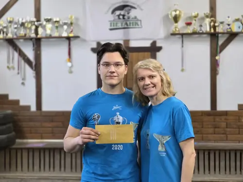 Фотография: (Дружеский петанк-турнир дуплетов)