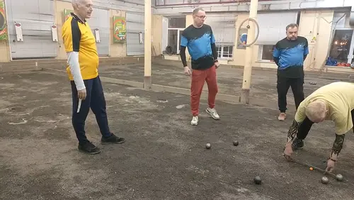 Фотография: (Турнир по петанку «Зимние дуплеты»)