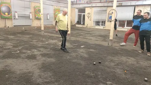 Фотография: (Турнир по петанку «Зимние дуплеты»)