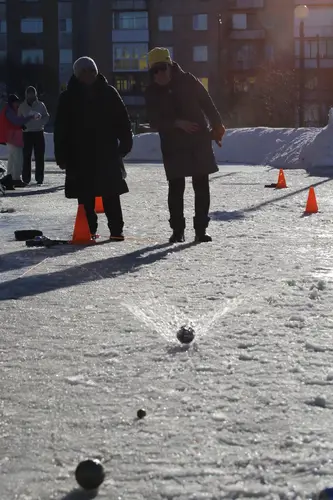 Фотография: (Турнир по петанку на 55-м Празднике Севера Кольского округа)