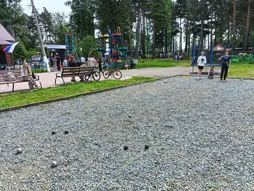 Фотография: (Турнир по петанку, посвященный Дню России)