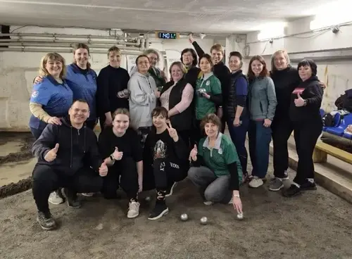 Фотография: (Турнир дуплетов по петанку)