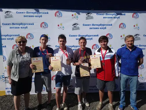 Третье место кубка А — команда «Кадеты 55+» (Никита Лямунов, Артем Стрельчук, Виктор Анухин, Андрей Уткин).