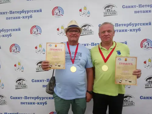 Первое место кубка А в дуплетах: «Каро-На!» (Кривулин Виталий и Гришков Сергей).