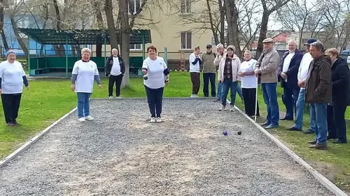 Фотография: (Турнир по петанку среди ветеранов НВАЭР)