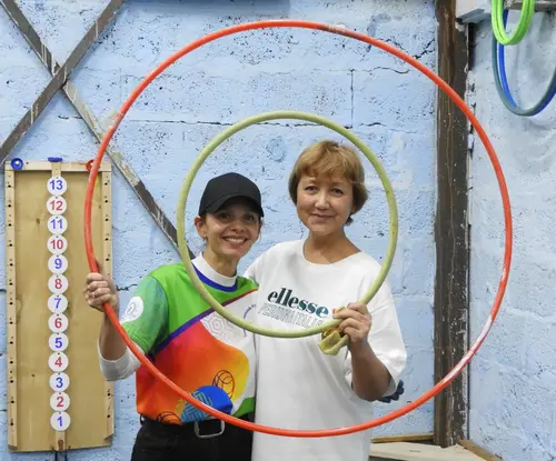 Фотография: (Женский тет-а-тет турнир по петанку)